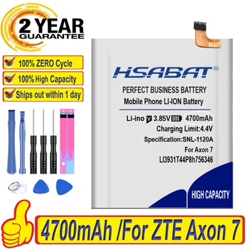 HSABAT 100% Новый 4700 мАч LI3931T44P8h756346 Аккумулятор для ZTE Axon 7 5,5 дюймов A2017 бесплатная доставка по номеру отслеживания