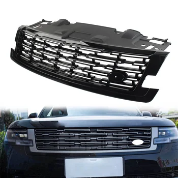 Глянцевая черная решетка решетки переднего бампера автомобиля для Land Rover Range Rover 2022 2023 LR173773