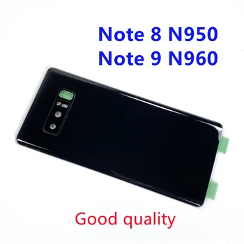 Для SAMSUNG Galaxy Note 8 N950 Note 9 N960 Задняя Стеклянная Крышка Аккумулятора Дверца NOTE8 NOTE9 Корпус Задняя Крышка Корпуса Защитные Детали
