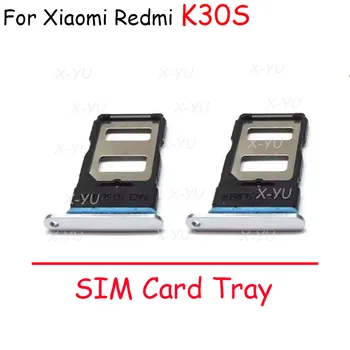 Для Xiaomi Redmi K30S Слот для sim-карты, держатель лотка, гнездо для чтения sim-карт