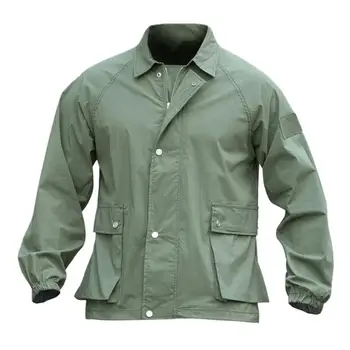 Мужская армейская куртка-бомбер на открытом воздухе, легкая дышащая военная куртка с несколькими карманами, мужская тактическая куртка-ветровка