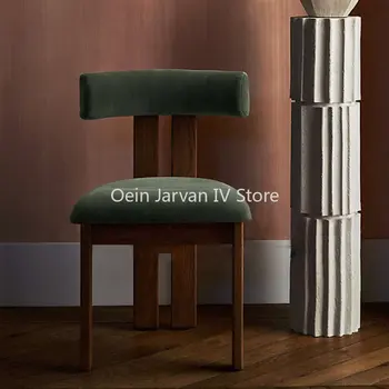 Обеденные стулья в скандинавском стиле Креативные деревянные обеденные стулья в современном минимализме Предметы домашнего обихода Cadeira De Jantar WZ50DC