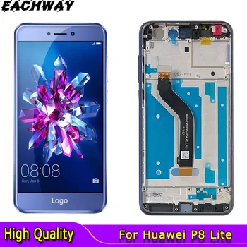 Протестировано Для Huawei P8 Lite 2017 ЖК-дисплей Сенсорный Экран Для Huawei P9 Lite 2017 ЖК-дисплей P9Lite 2017 PRA LA1 LX1 LX2 LX3 Экран
