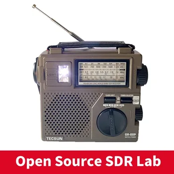 Цифровой Радиоприемник TECSUN GR-88 GR-88P С Аварийным Освещением, Динамическое Радио Со Встроенным Динамиком, Ручное Питание от руки